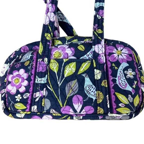 Vera Bradley Floral Nightingale Shoulder Bag/Duffel Bag Retired Print - Picture 7 of 9
